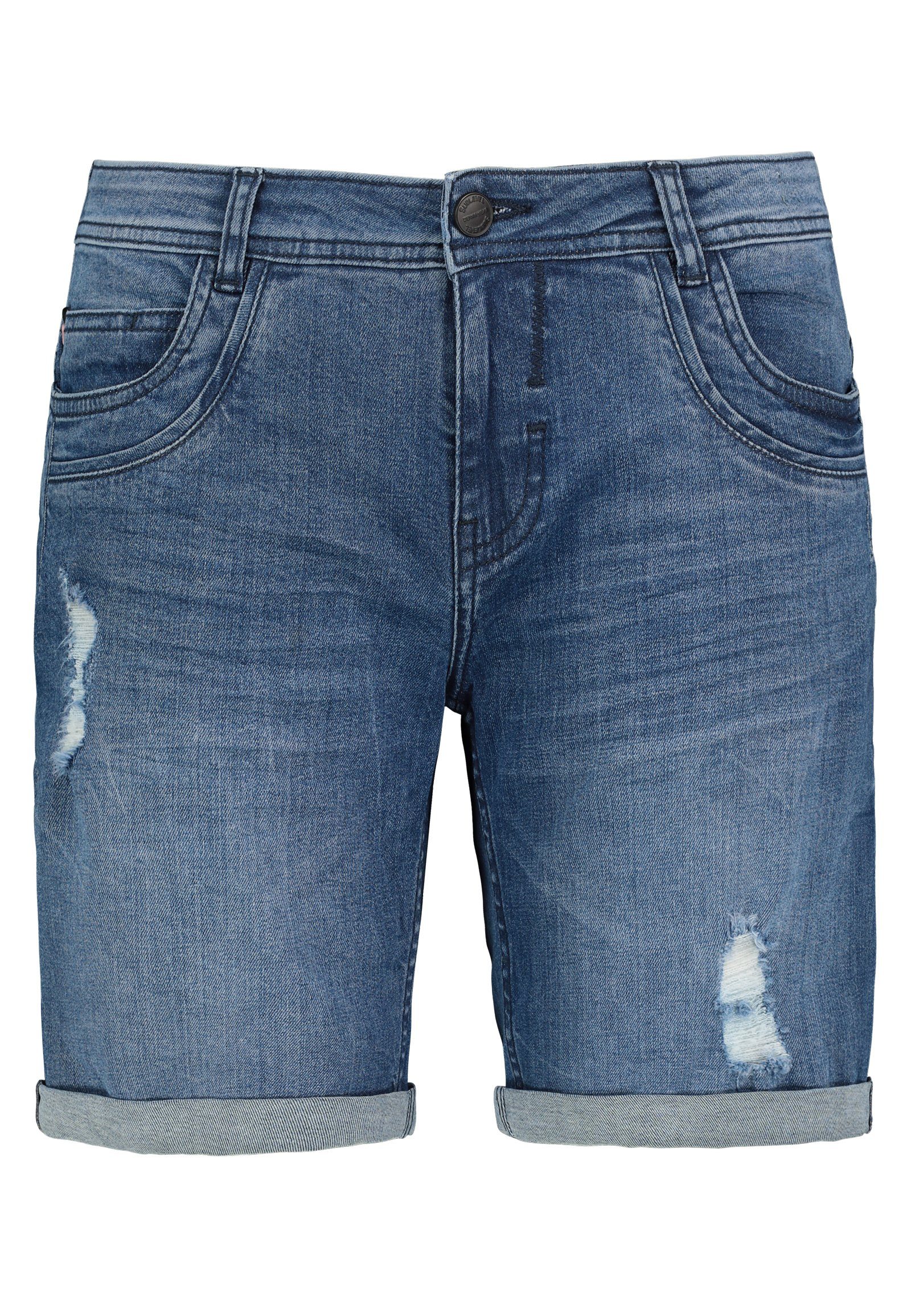 SUBLEVEL Bermudas Damen Jeans Shorts Bermuda Kurze Hose Shorts Short Denim Stretch Denim