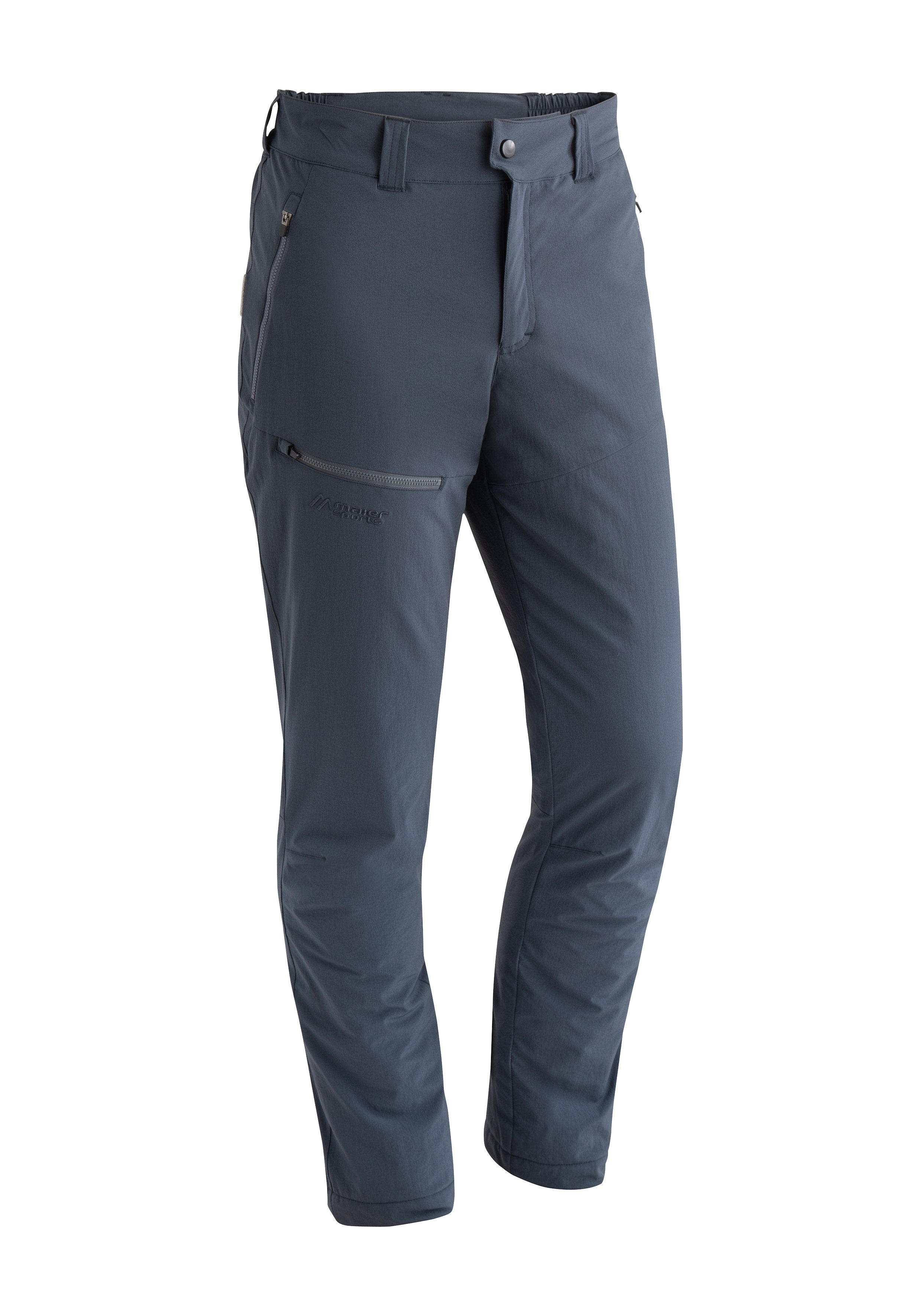 Maier Sports Outdoorhose Nil Wool Herren Winter Wanderhose, Funktionshose mit Wollwattierung