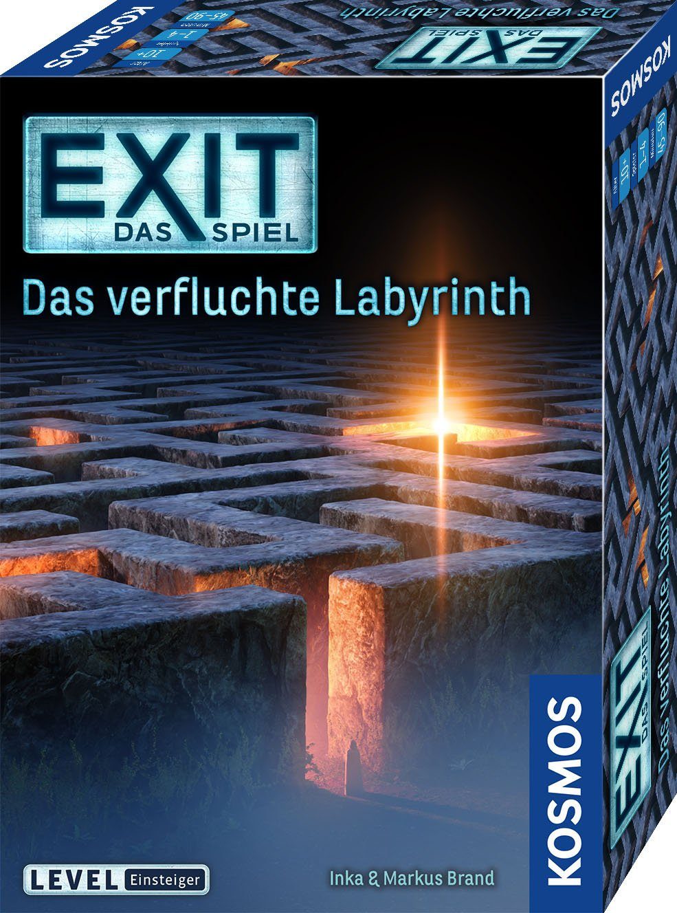 Escape Spiel, EXIT in Room Germany verfluchte Made Spiel Labyrinth, - Kosmos Das