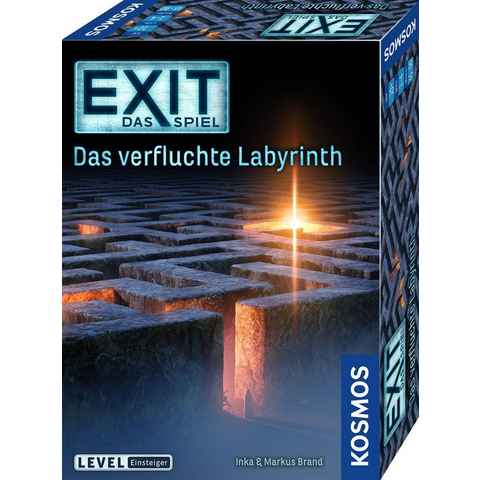 Kosmos Spiel, Escape Room Spiel EXIT, Das verfluchte Labyrinth, Made in Germany