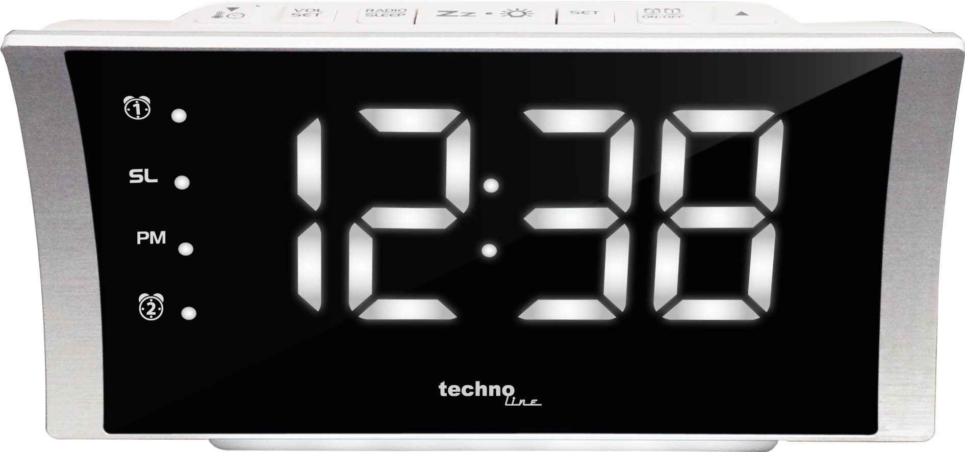 technoline Radiowecker WT 494 mit großer LED-Anzeige günstig online kaufen