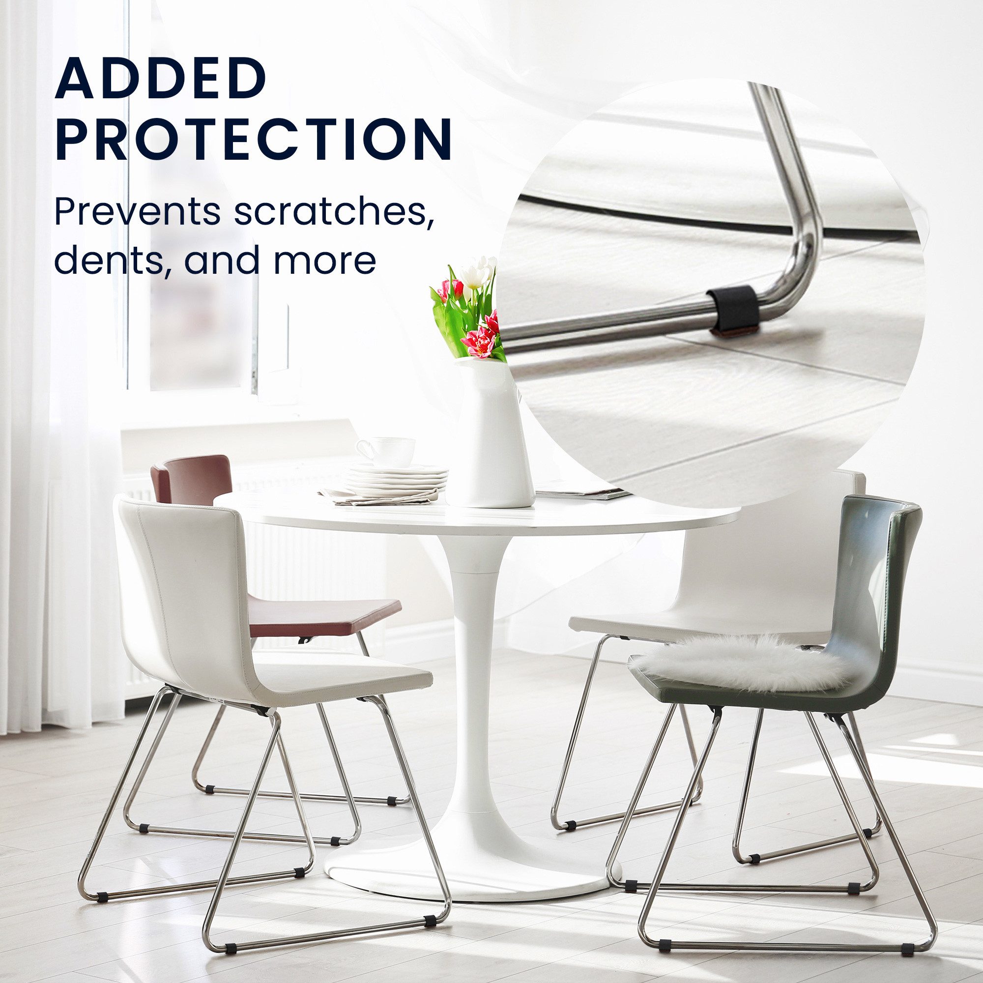 kwmobile Möbelfuß kwmobile 4x selbsklebende Filzgleiter für Stühle - Schutz günstig online kaufen