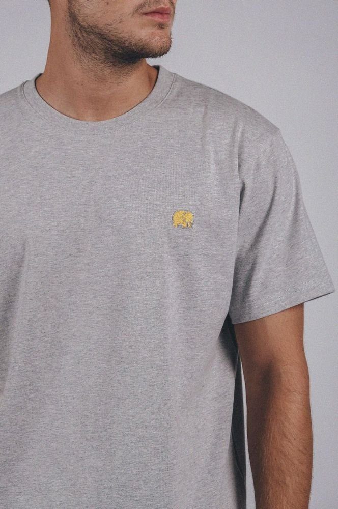 Trendsplant T-Shirt Organic Essential T-Shirt Heather Grey