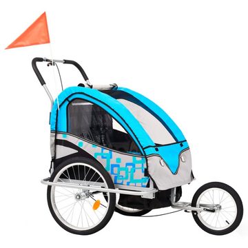 DOTMALL Fahrradkinderanhänger 2-in-1 Kinder Fahrradanhänger & Kinderwagen
