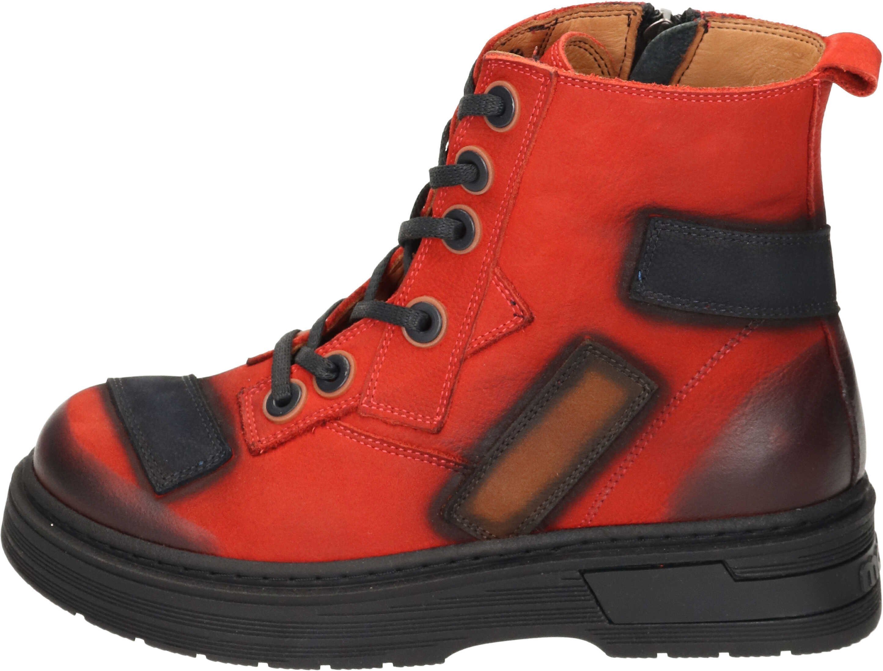 Manitu Stiefeletten Schnürstiefelette aus Nubukleder