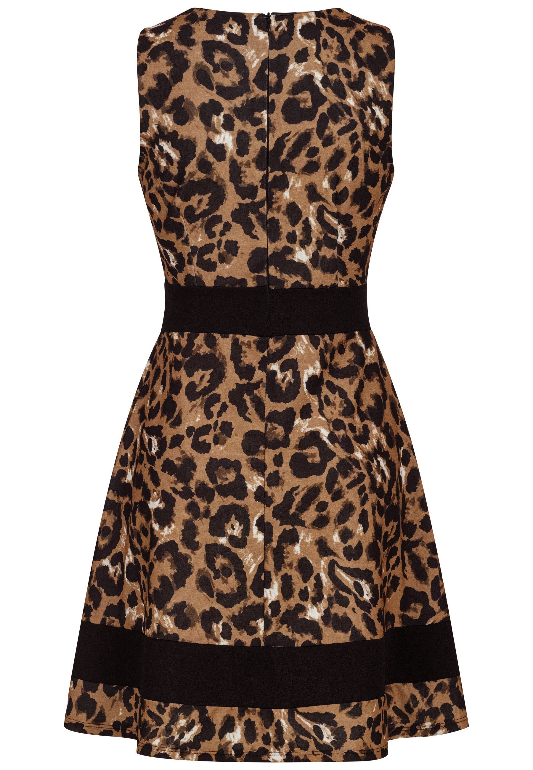 CLOUD 5IVE Shirtkleid CLOUD 5IVE Cloud 5ive Dress with All-Over Leo Print b günstig online kaufen