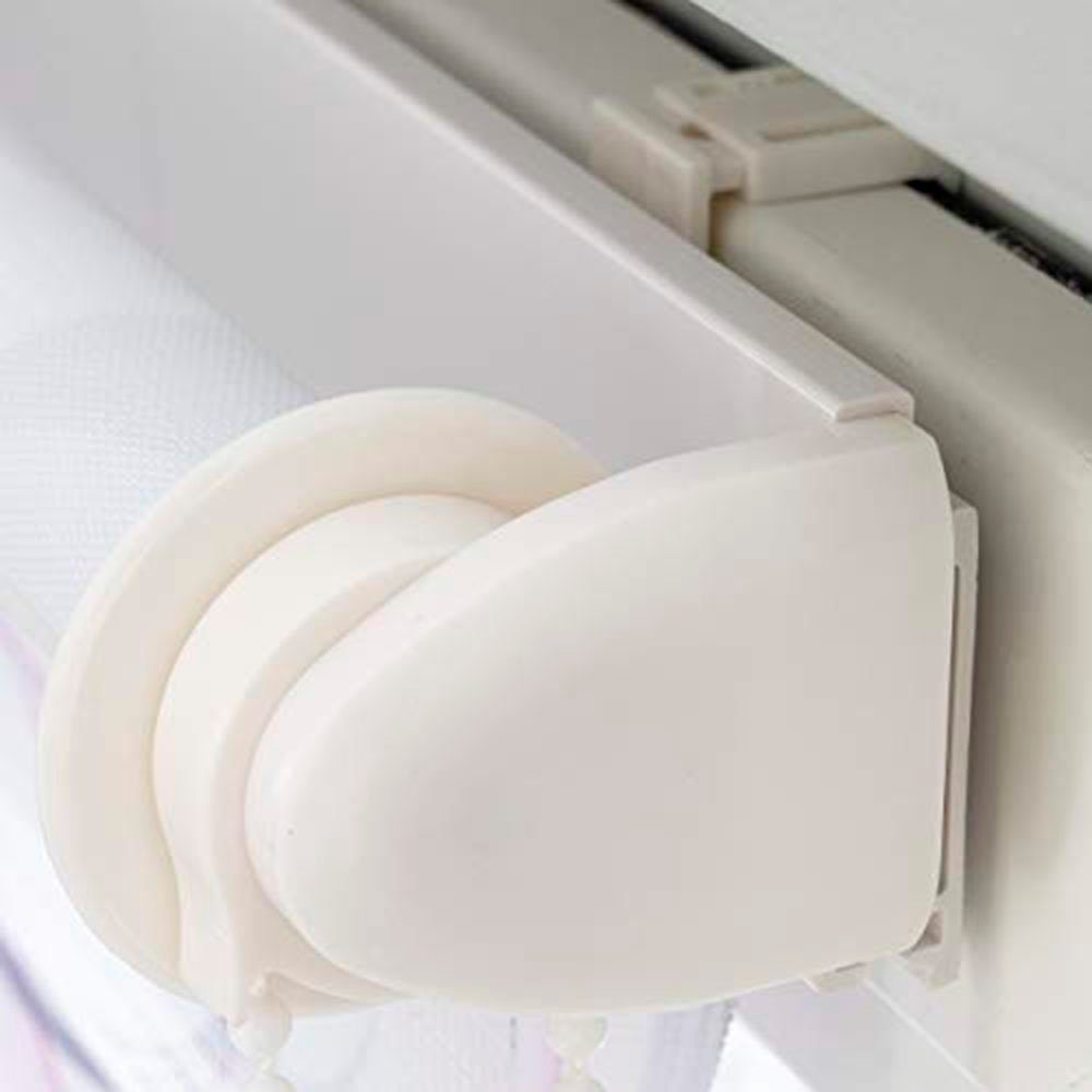 Doppelrollo Kreise, GARESA, Lichtschutz, ohne Bohren, freihängend, Klemmfix, dekorativ, bedruckt