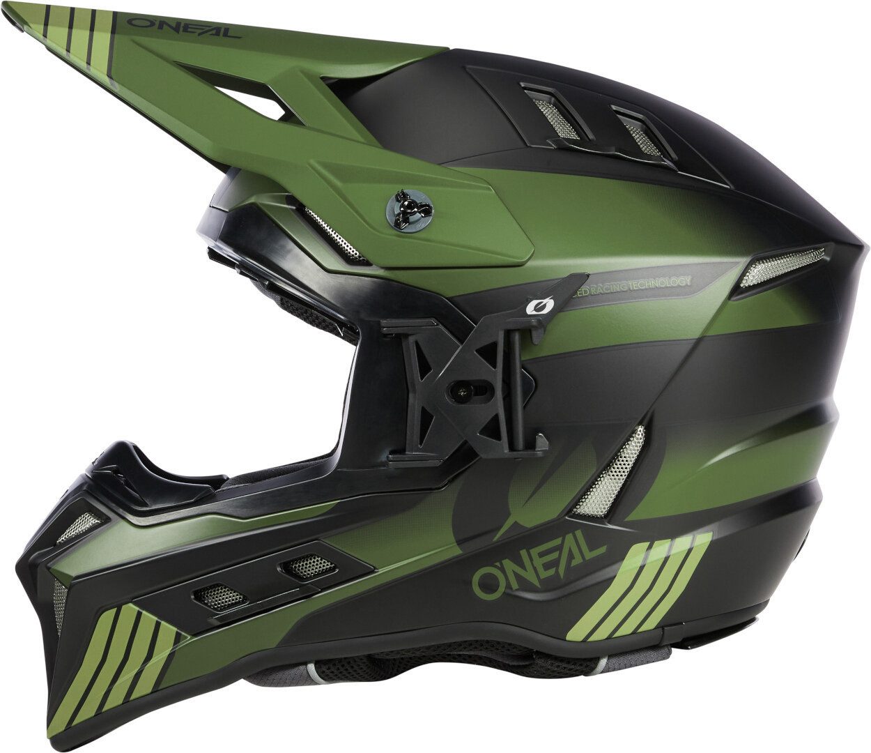 O’NEAL Motocrosshelm EX-SRS Hitch Motocross Helm, Notfallsystem-Polsterung (EQRS)