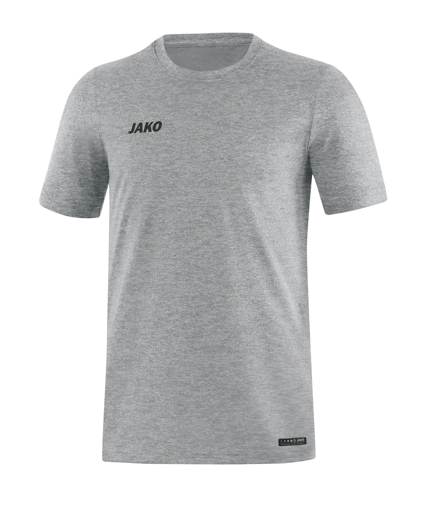 Jako T-Shirt Premium Basic default T-Shirt grau