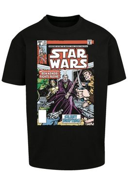 F4NT4STIC T-Shirt Star Wars Ben Kenobi Fights Alone Premium Qualität