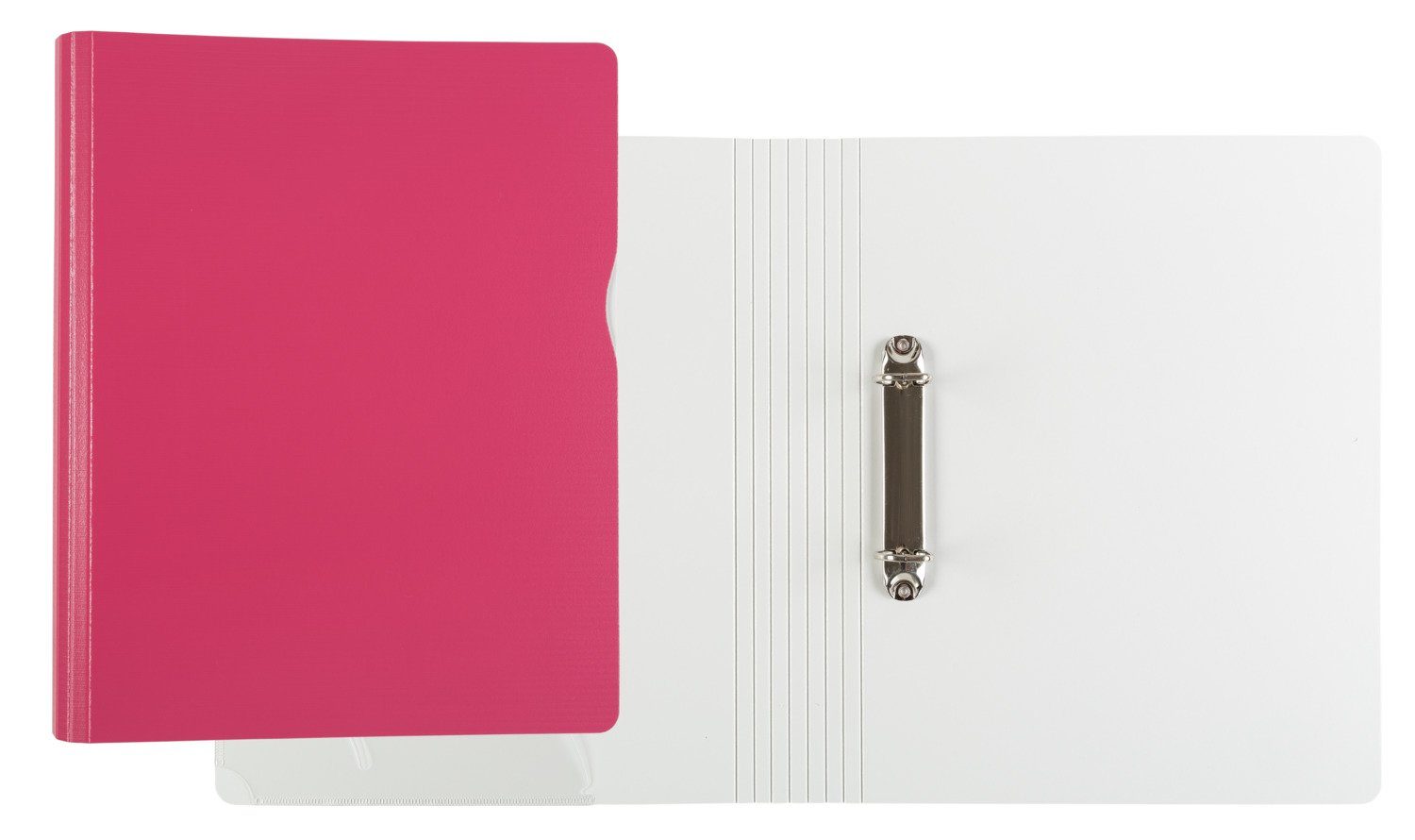 Idena Hefter Idena Ringbuch A4 himbeerrot 40mm 2 Ringe