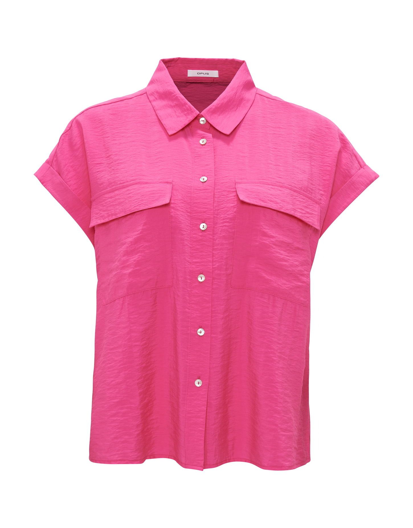 OPUS Kurzarmbluse Hemdbluse FITARA günstig online kaufen
