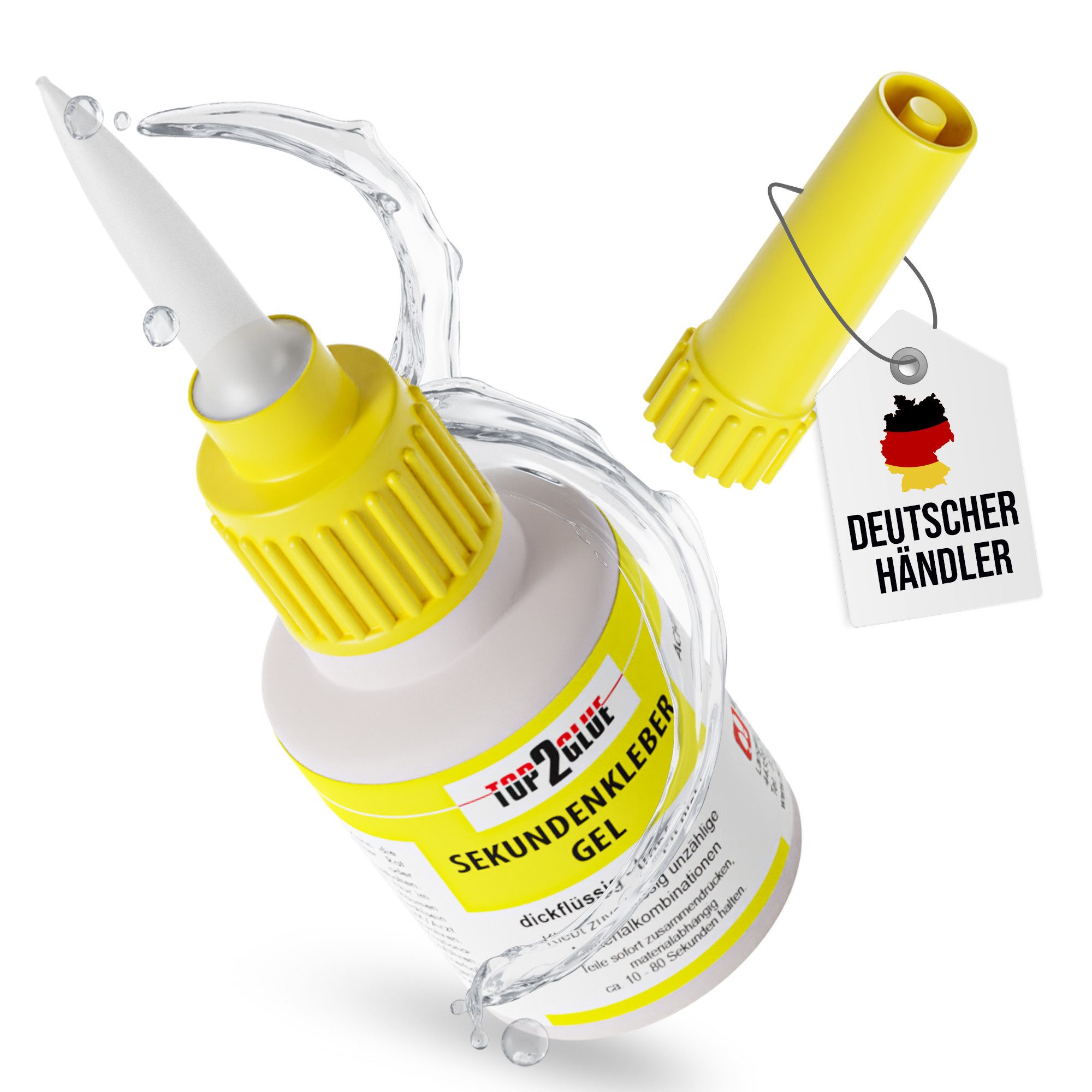 Top2Glue Sekundenkleber Top2Glue Sekundenkleber Gel 50g, (1-tlg) günstig online kaufen