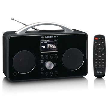 Lenco PIR-645 Internet-Radio (Digitalradio (DAB), PLL FM Radio, 5,00 W, Bluetooth)