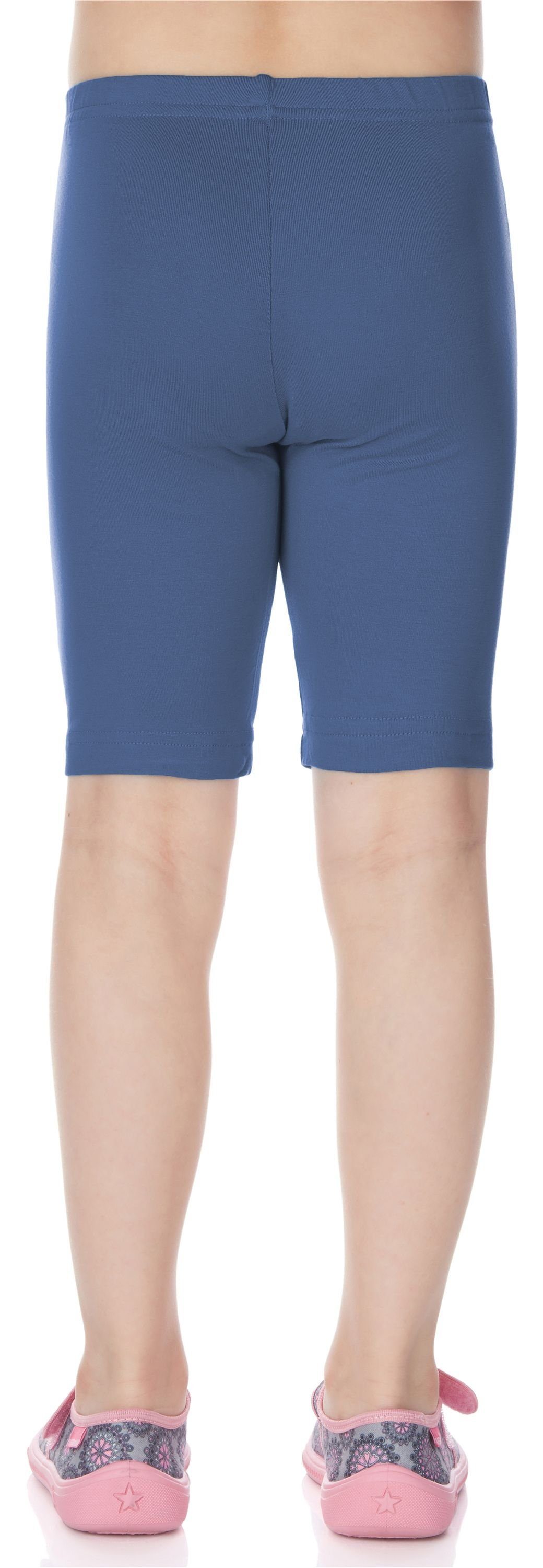 Merry Mädchen (1-tlg) Leggings Kurze Leggings MS10-132 Jeans aus Viskose Style Bund elastischer