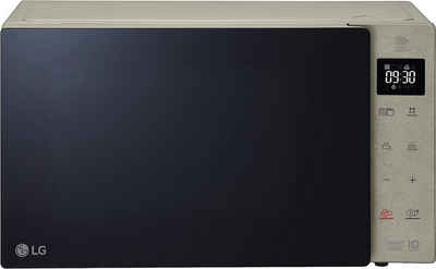 LG Mikrowelle MH6535NBS Mikrowelle mit Grill Smart Inverter Digitaldisplay 25L 1000W, Umluft, 25,00 l, Grillfunktion, Touchdisplay, Garprogramme mit Gewichtsautomatik
