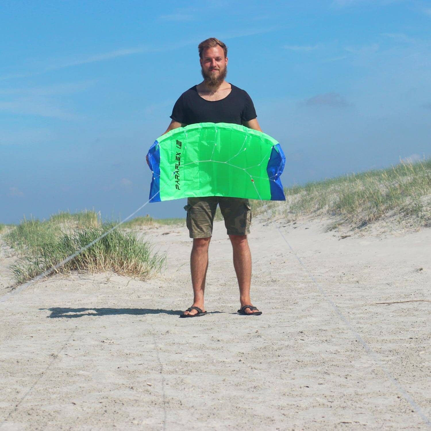 Wolkenstürmer Kite Lenkmatte Paraflex Basic 1.2 (grün), (1-tlg)