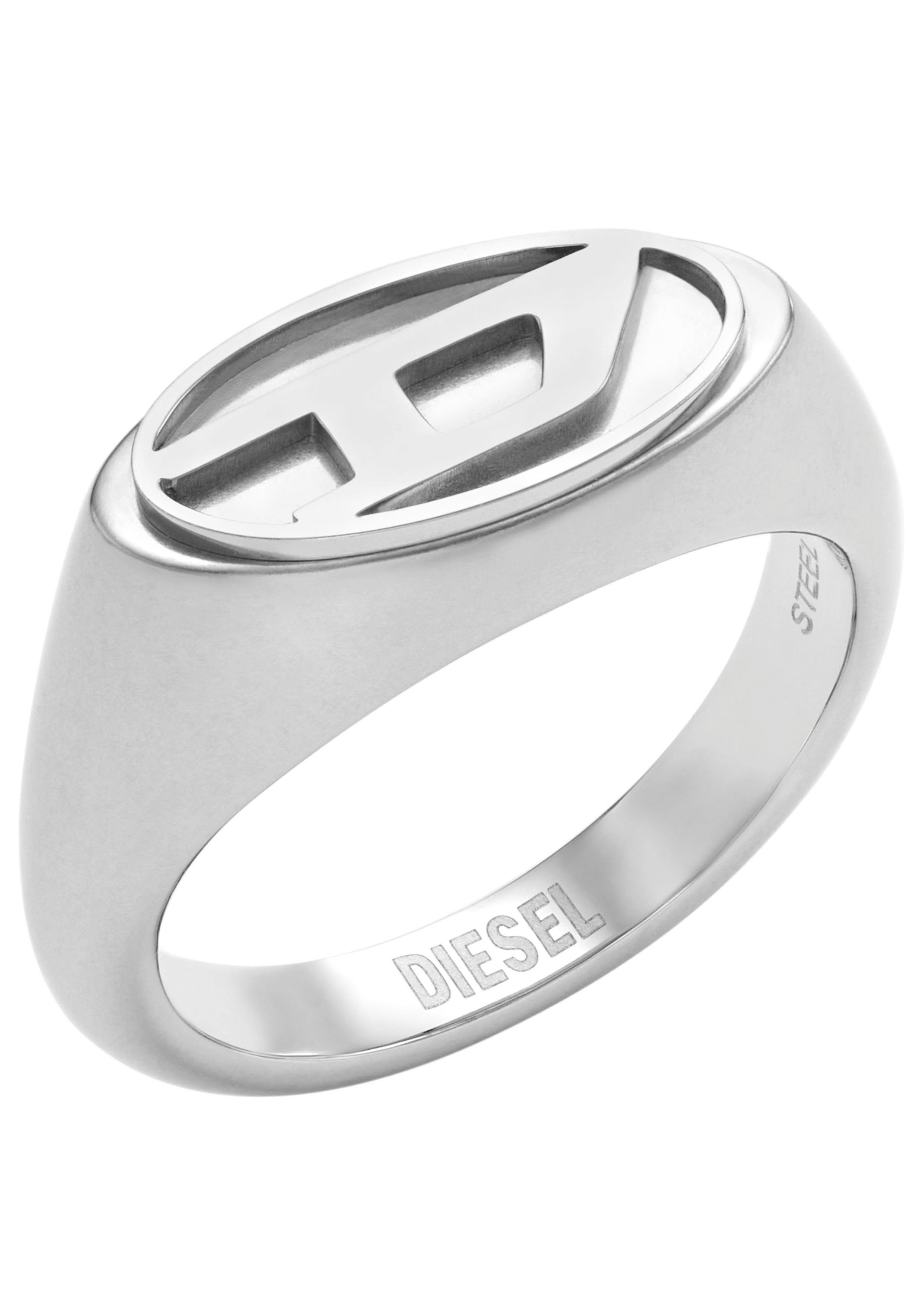 Diesel Fingerring Schmuck Edelstahl Ring Siegelring RING SIGNET günstig online kaufen