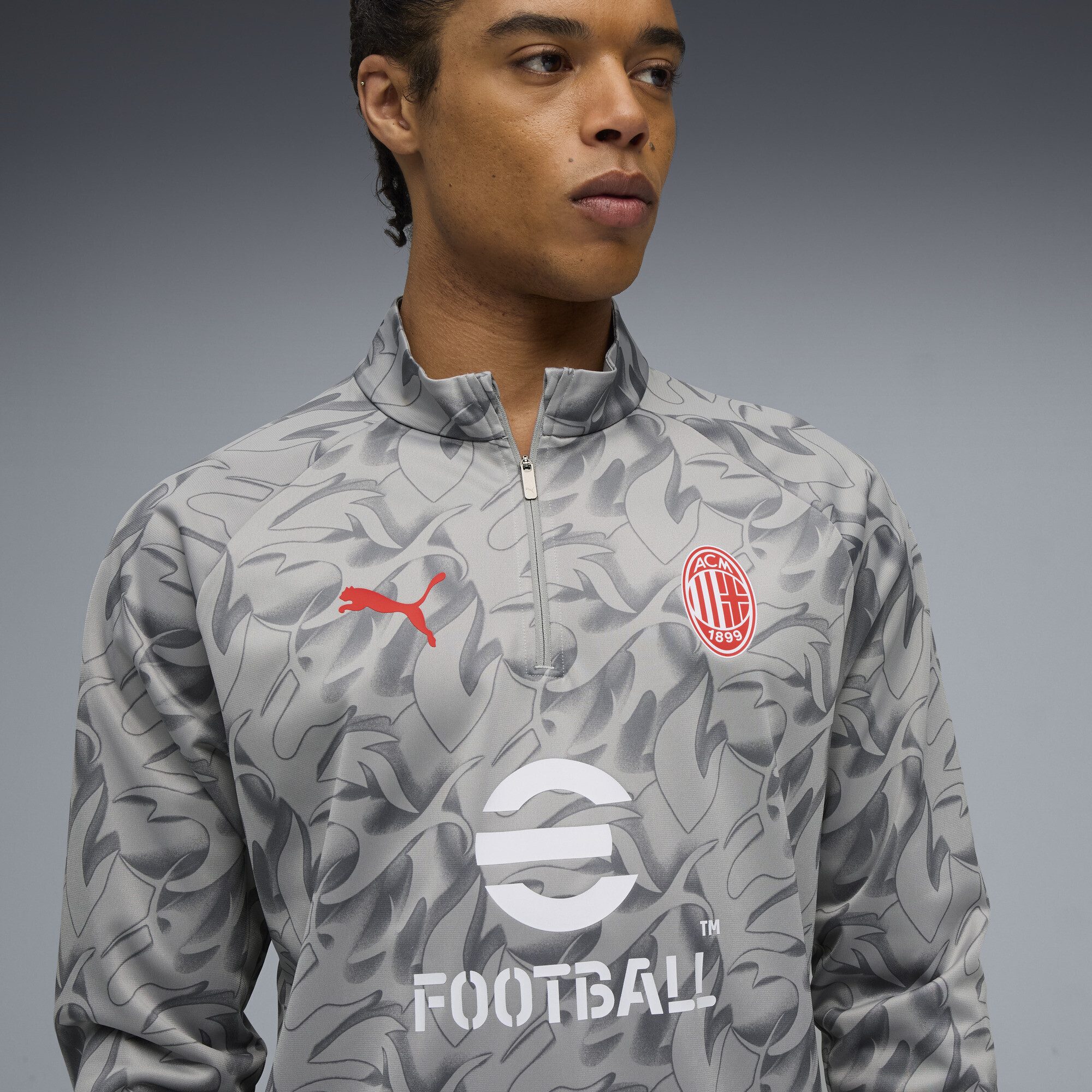 PUMA T-Shirt AC Mailand Aufwärmoberteil Herren