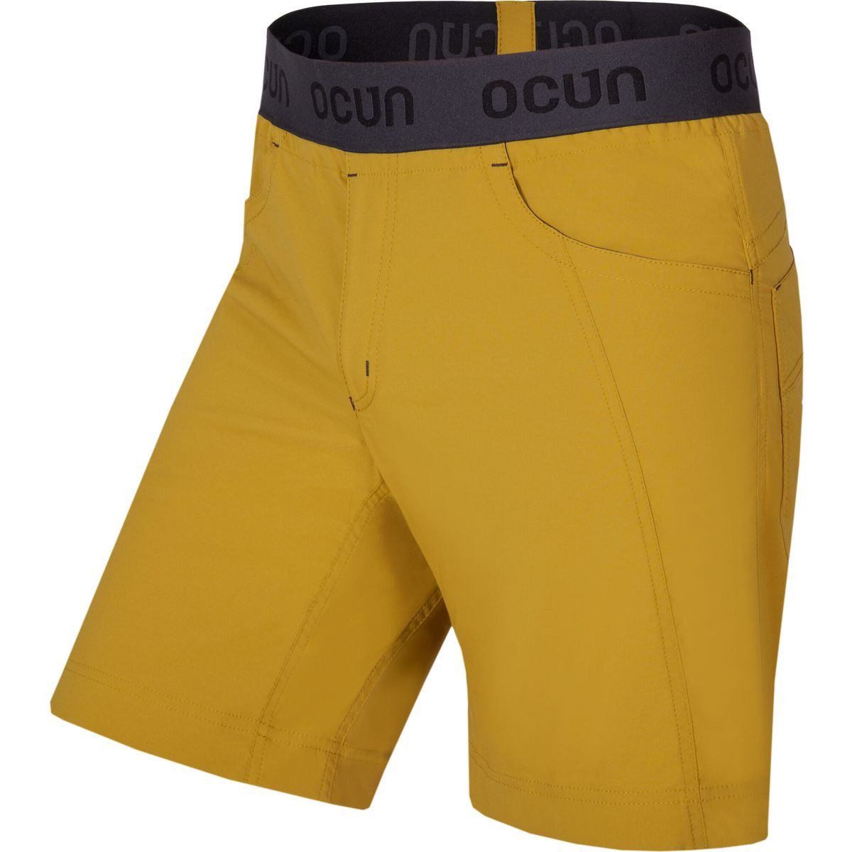 Ocun Shorts Mánia Shorty Leichte, schnelltrocknende Shorts für Kletterer mit elastischem Bund