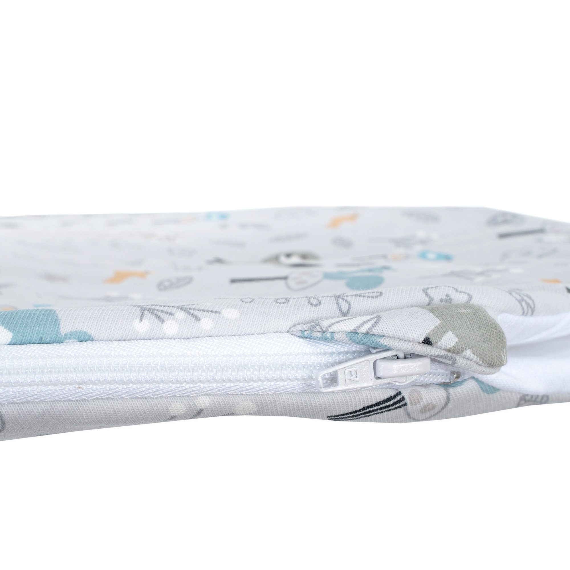 Julius Zöllner Babyschlafsack Smart Friends Babyschlafsack Sky 68x74 (Packung, 1 tlg), Babyschlafsack Sky 68x74