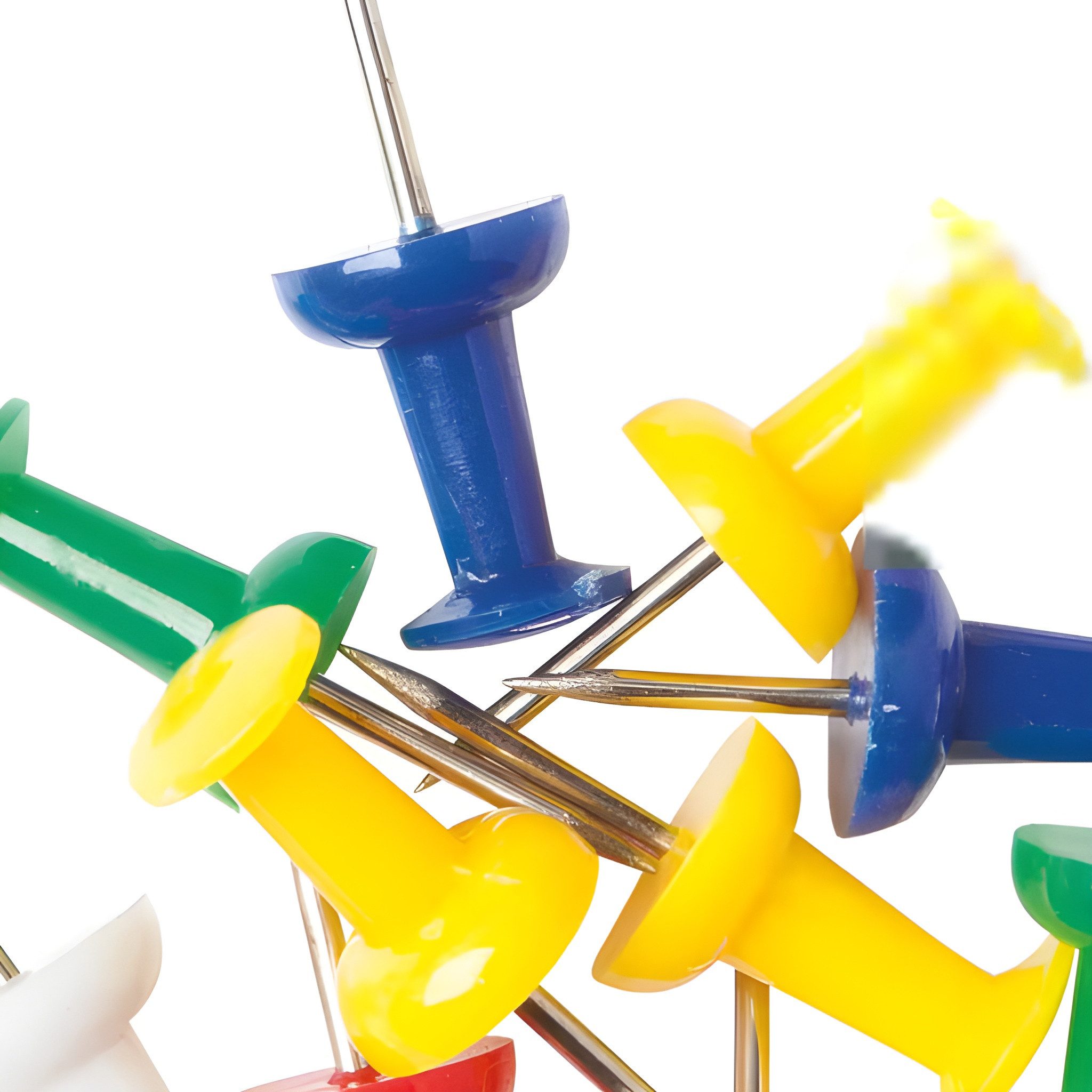 Office Depot Pinnnadel Pinadeln mehrfarbig bunt gemischt