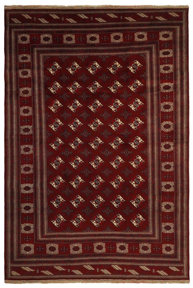 Orientteppich Turkaman 259x377 Handgeknüpfter Orientteppich / Perserteppich, Nain Trading, rechteckig, Höhe: 6 mm