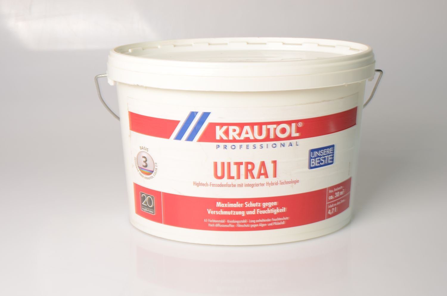 Krautol 3 l 4,7 1 Abtönfarbe und Vollton- Krautol Ultra Basis