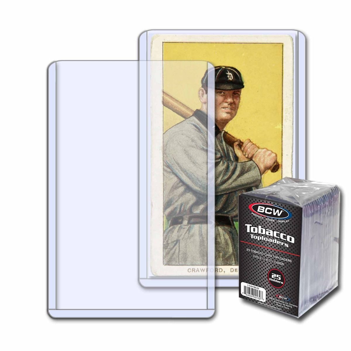 BCW Sammelkarte BCW Topload for Tobacco Cards (25 ct)
