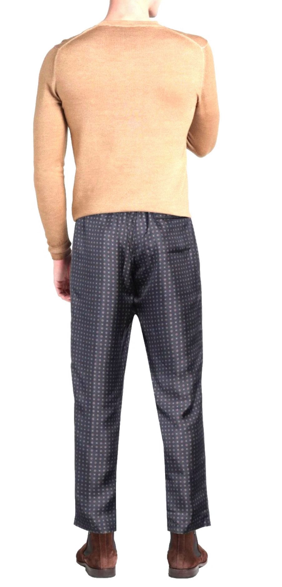 DOLCE & GABBANA Loungehose Herren Hose aus reiner Seide Lounge Pants Made in Italy Leichtigkeit, Eleganz und unaufdringlichen Luxus
