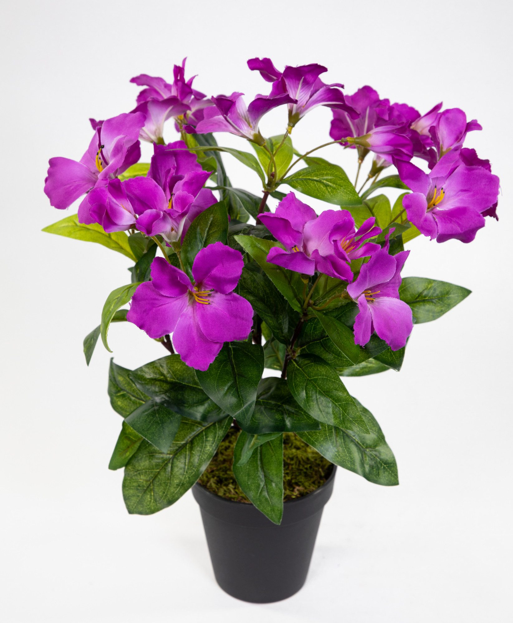 Kunstblume Großer Hibiskus 42cm im Topf günstig online kaufen