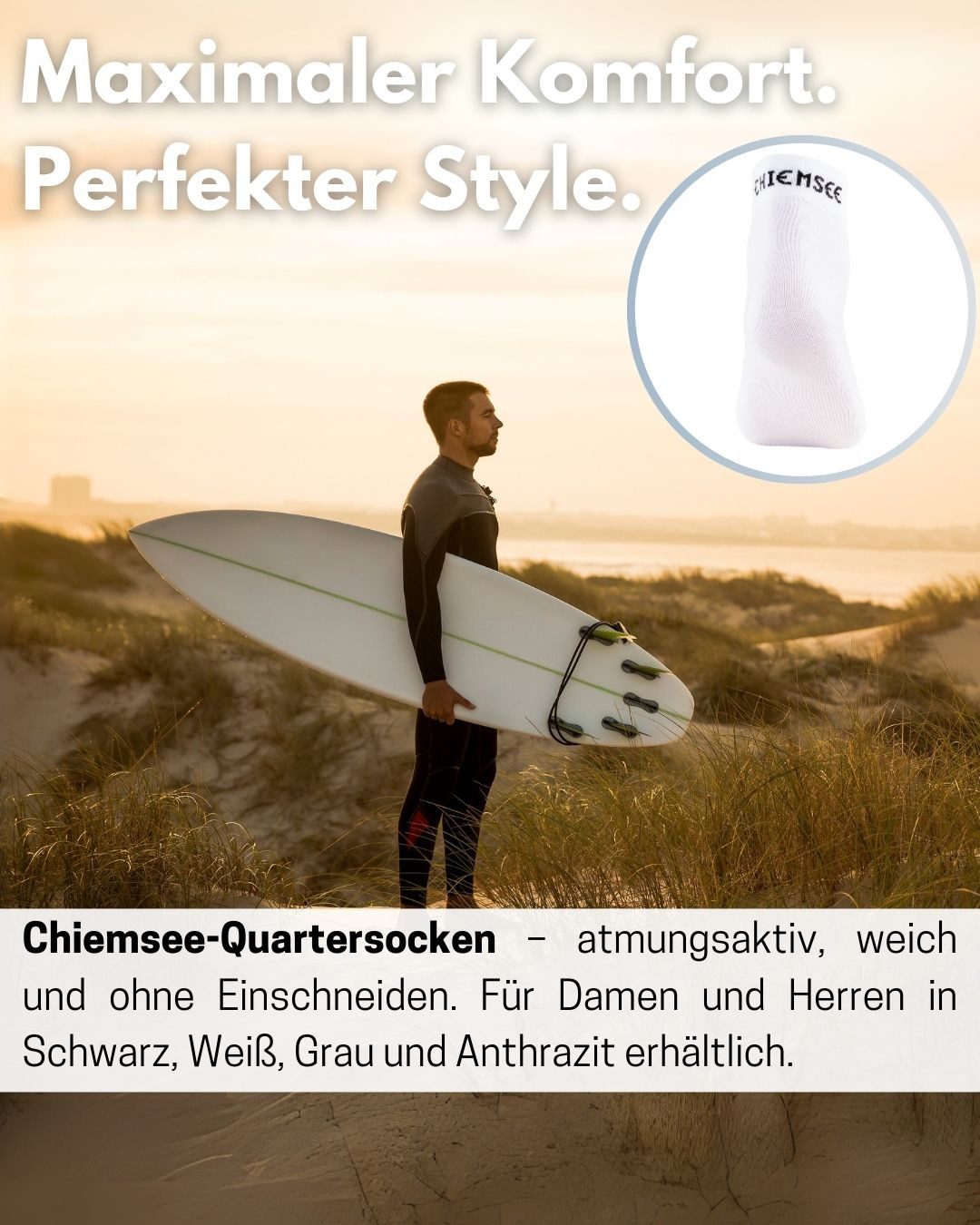 Chiemsee Sneakersocken 10 Paar Sport Sneaker günstig online kaufen