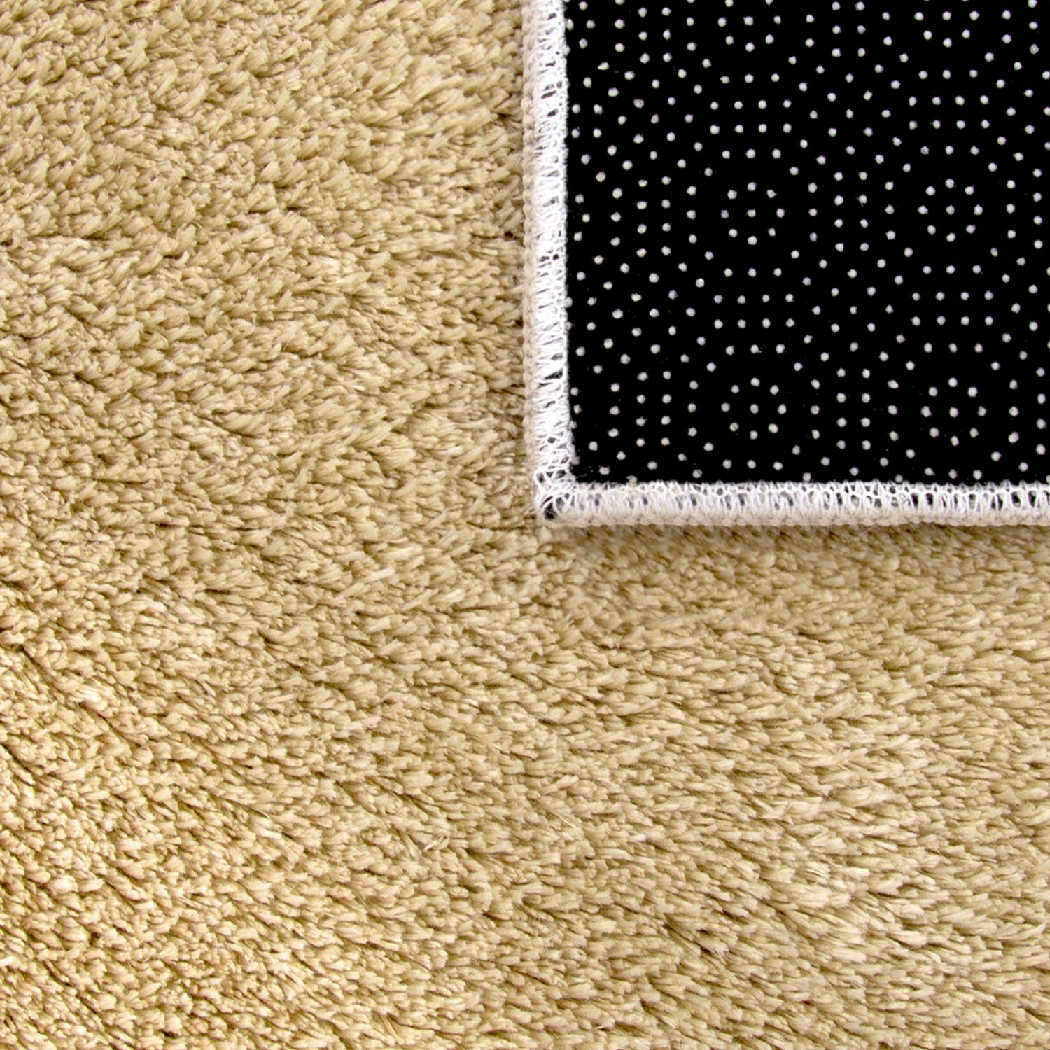 Teppich Cadiz auch besonders beige Uni-Farben, waschbar, 22 Höhe: 630, Home, weich, rechteckig, mm, als erhältlich Läufer Paco