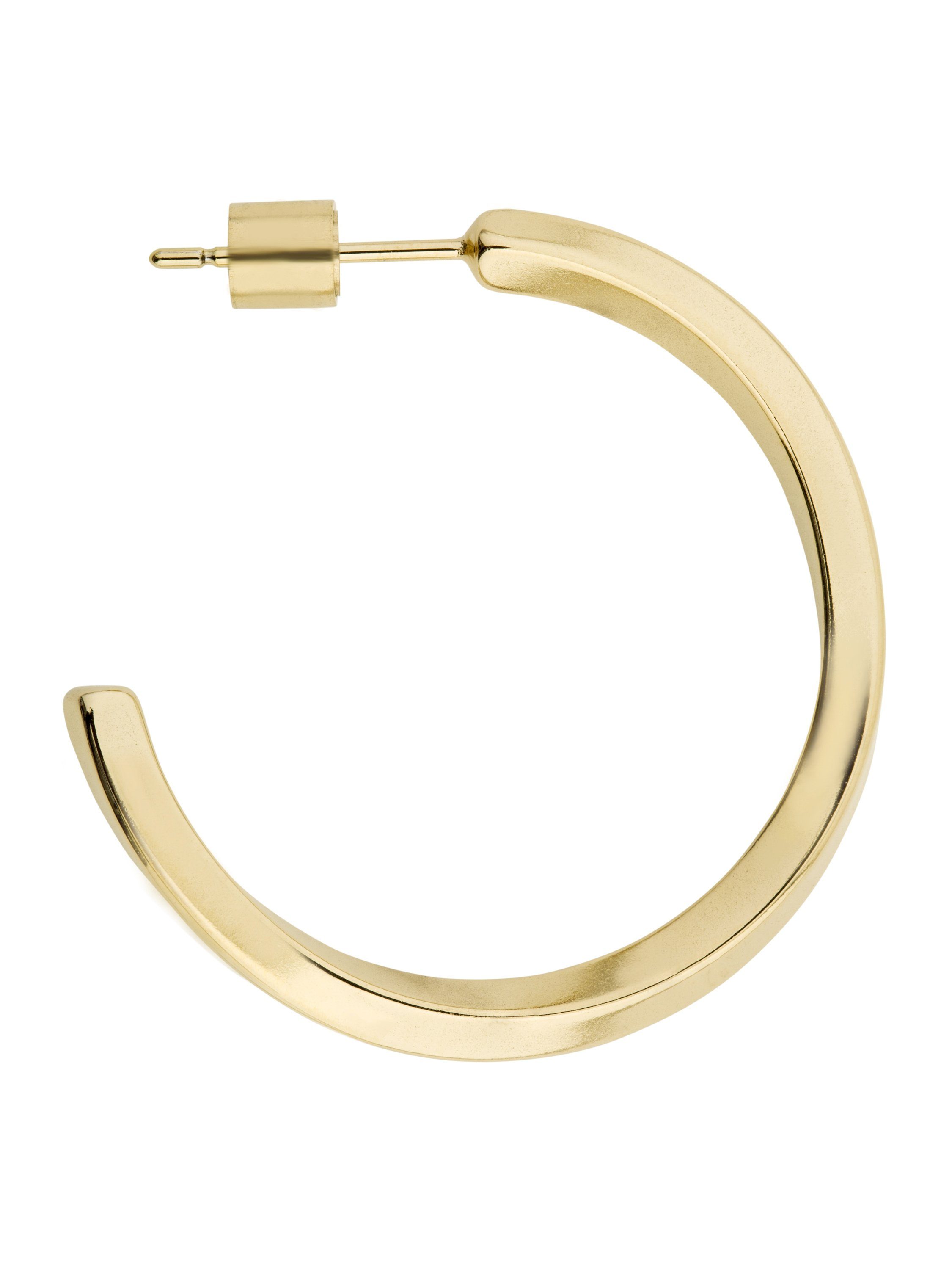 Paar Ohrstecker Twisted Edelstahl