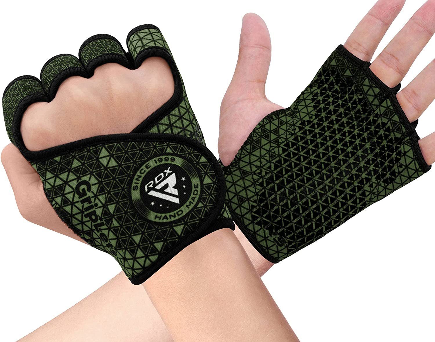 RDX Trainingshandschuhe RDX Fitness Handschuhe Grip Pads Grip Pads Männer F günstig online kaufen