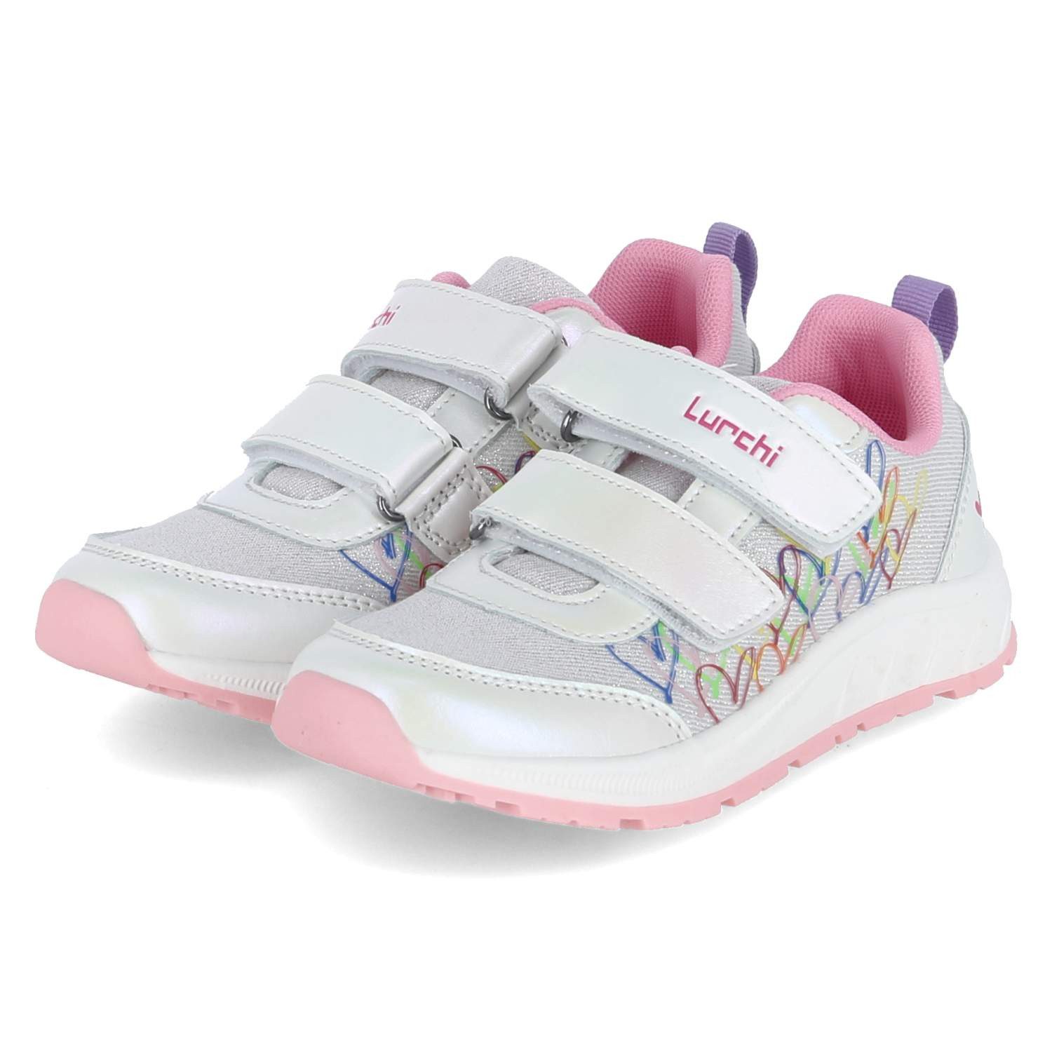 Lurchi Lurchi 74L0203002 03328 Mädchen Textil & Synthetik silber Slipper