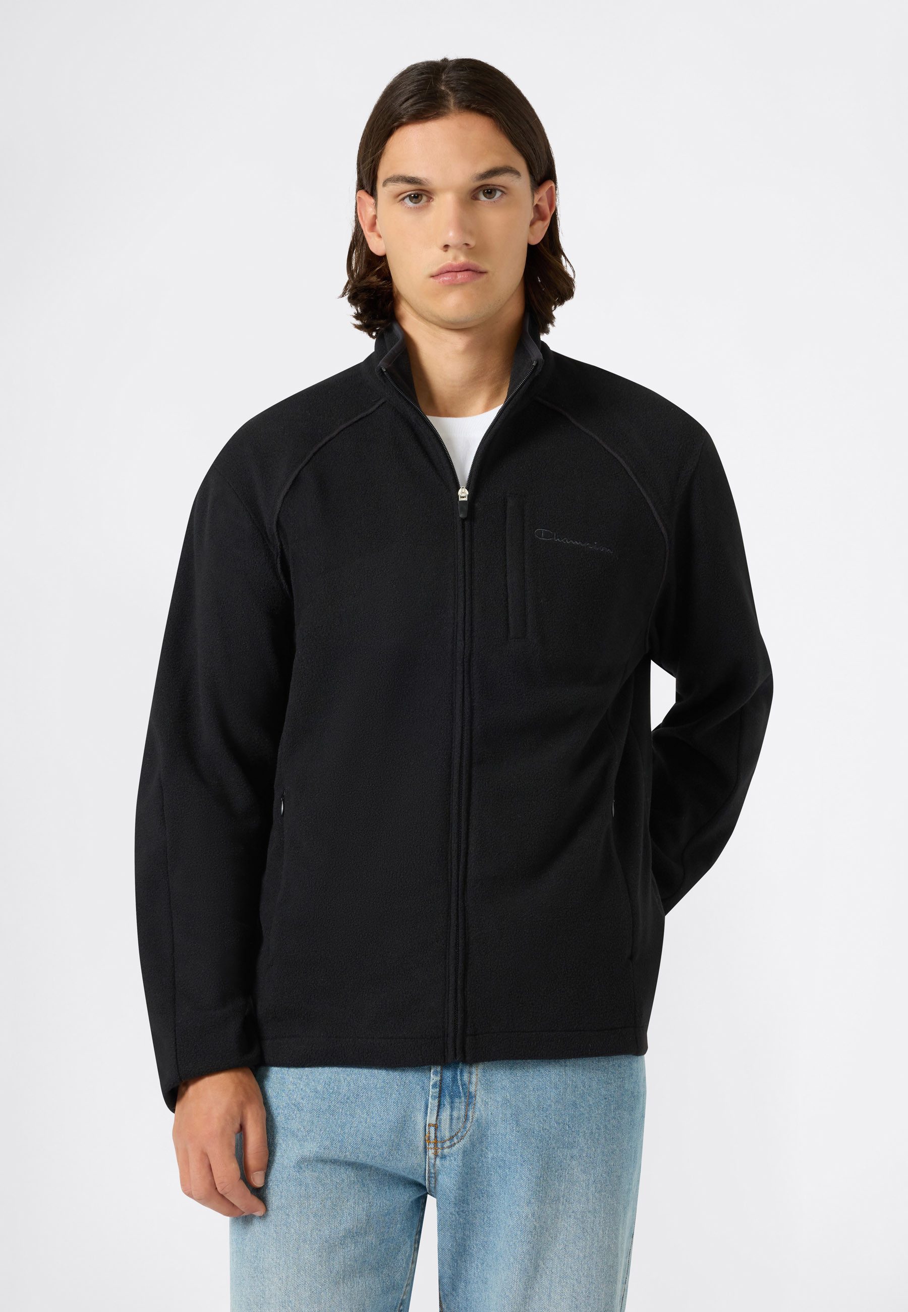 Champion Fleecejacke SPORTWEAR ZIP-UP Standard Fit Micro Polar mit durchgehendem Reißverschluss, sportlicher Stil, Standard Fit