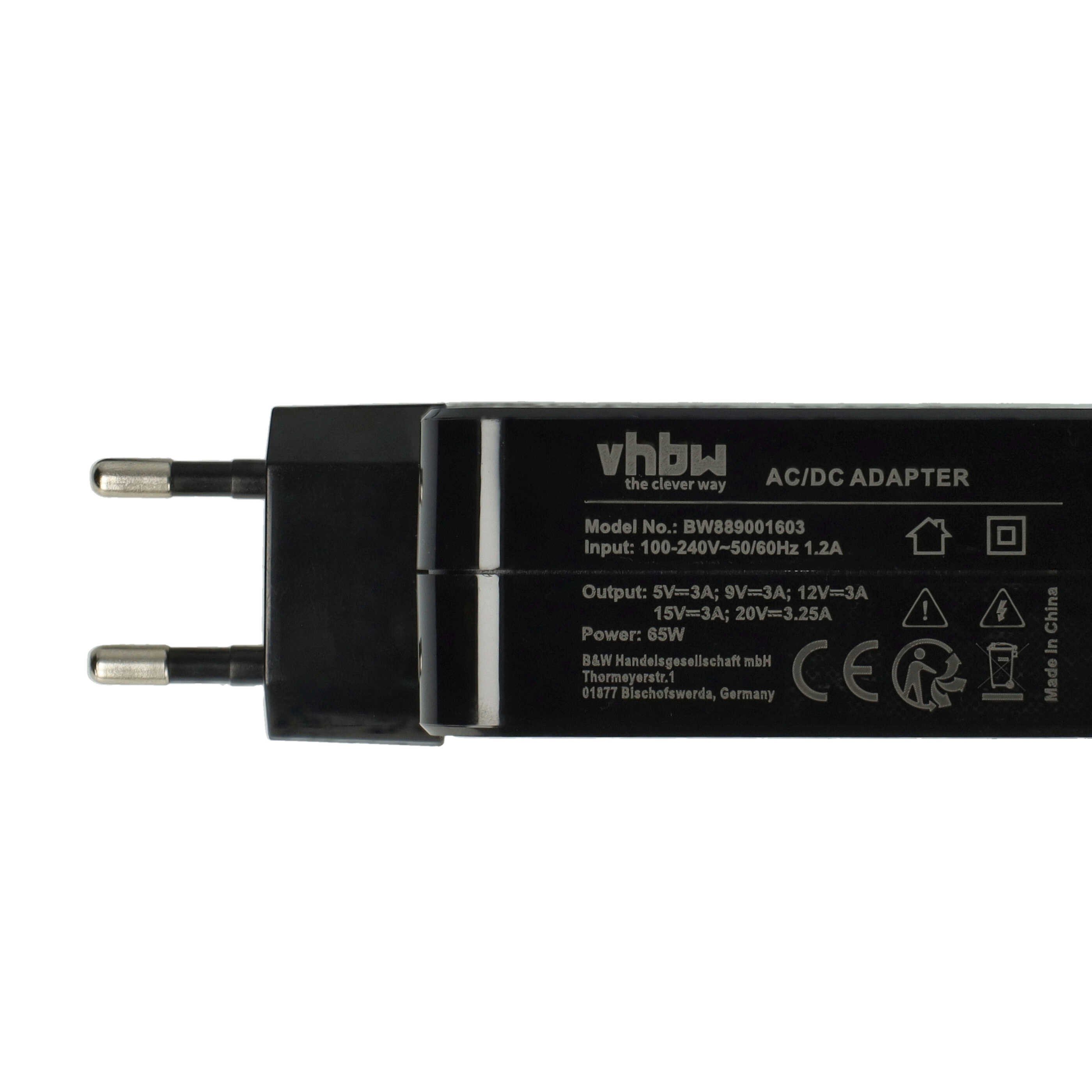 vhbw Netzteil passend für Apple Pencil USB-C Notebook / Notebook, Netbook Notebook-Ladegerät