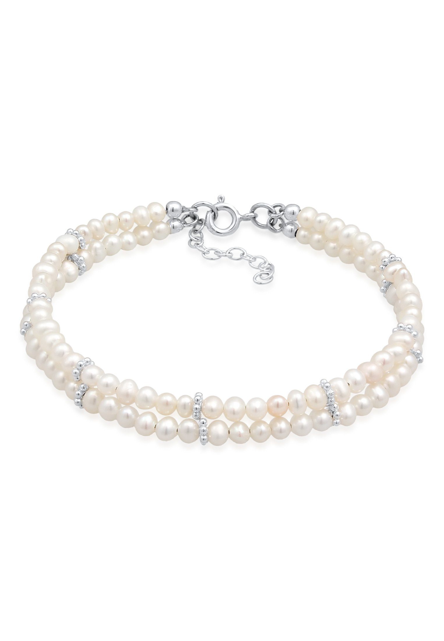 Elli Perlenarmband Süßwasserzuchtperle 925 Sterling Silber günstig online kaufen