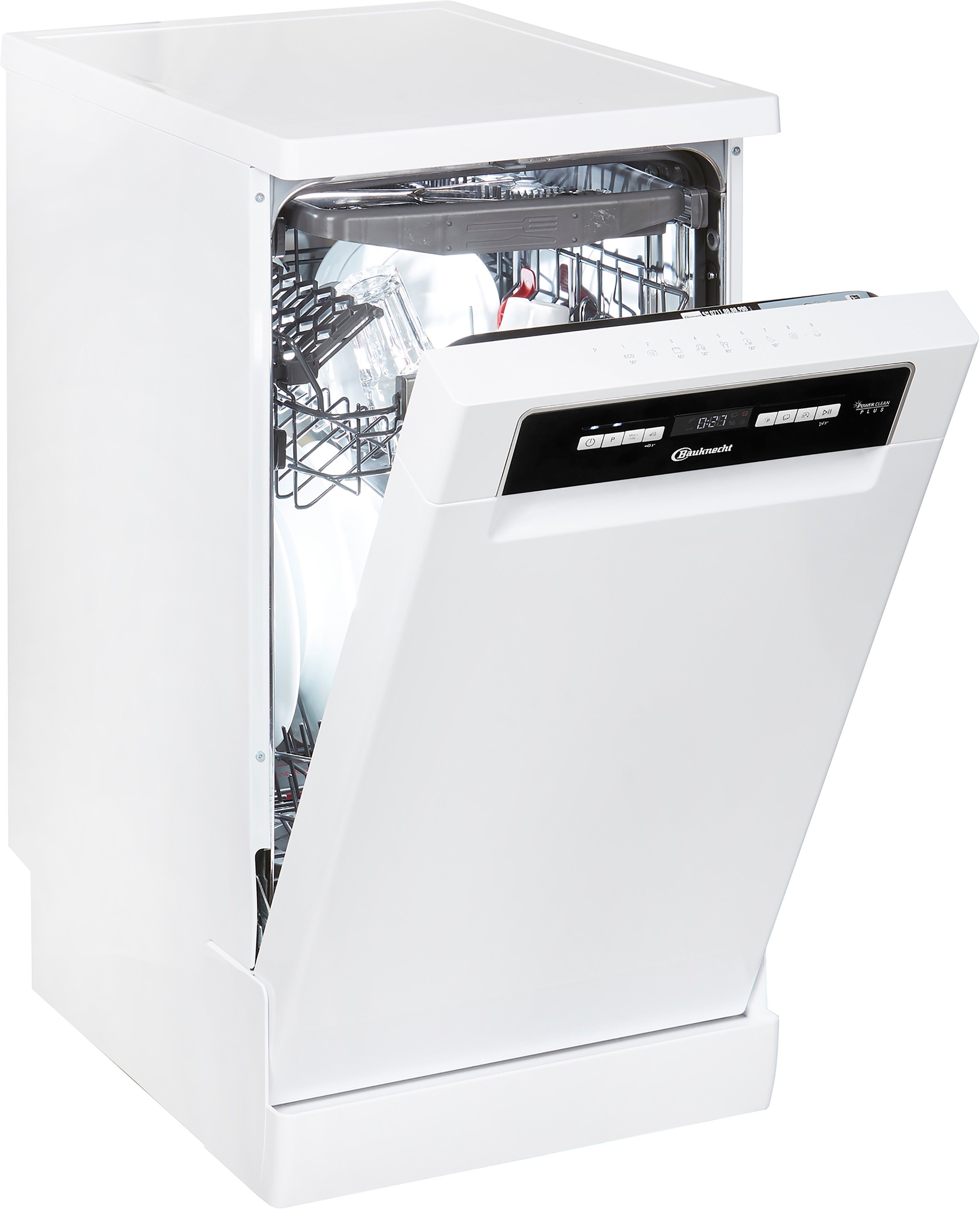 BAUKNECHT Standgeschirrspüler BSFO 3O21 PF, 10 Maßgedecke