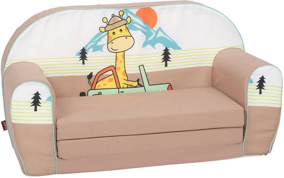 Knorrtoys® Sofa Giraffe on Tour, für Kinder; Made in Europe