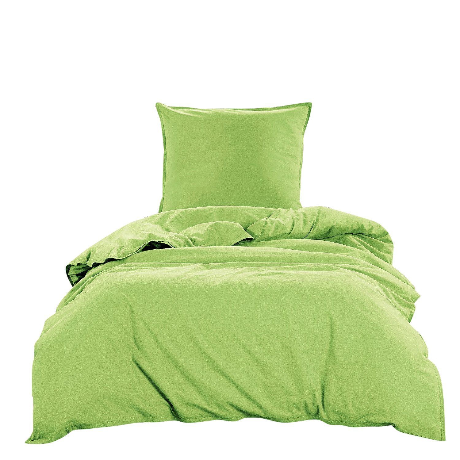 wometo Bettwäsche Stone Washed in Gr. 135x200, 155x220, Renforcé, OEKO-TEX® günstig online kaufen