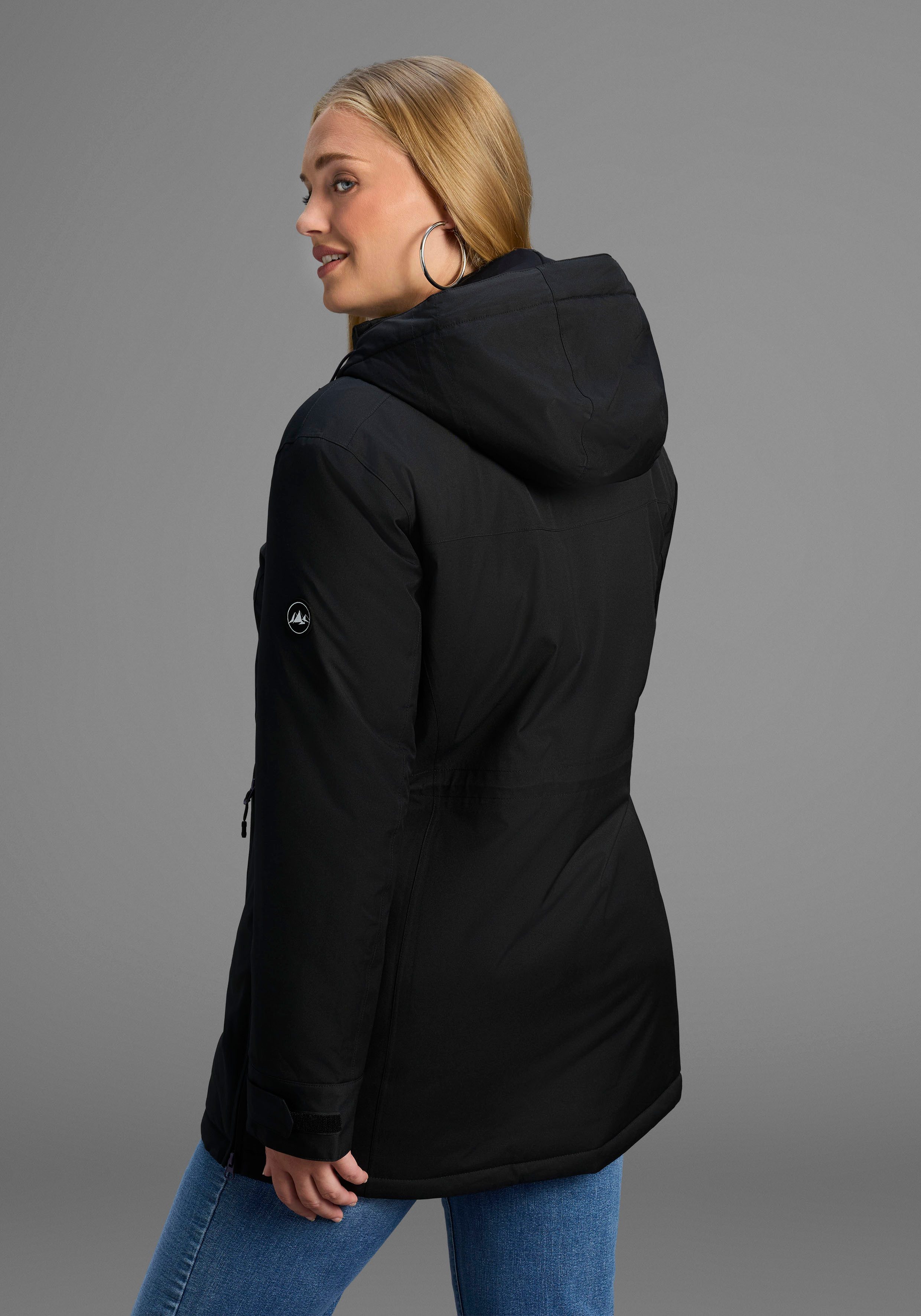 Polarino Funktionsjacke Atmungsaktiv, winddicht, wasserdicht. Wassersäule günstig online kaufen