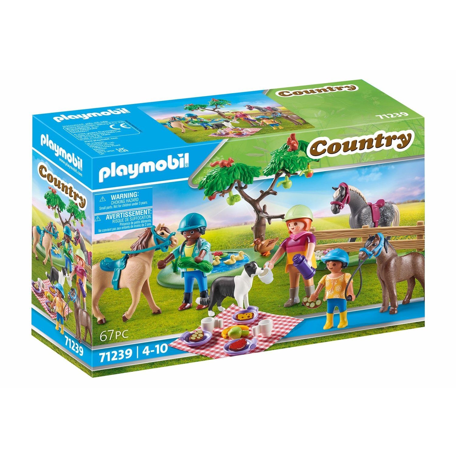 Playmobil® 71239 Picknickausflug mit Pferden Konstruktions-Spielset günstig online kaufen