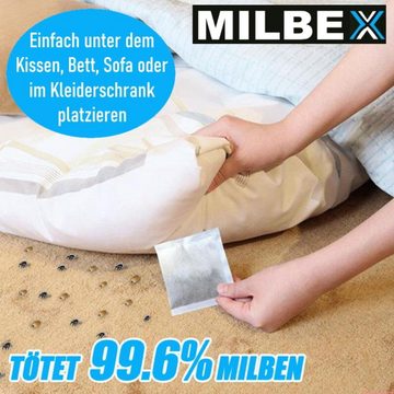 MAVURA Kissenfüllung MILBEX Anti Milben Pads Kissen Flöhe Füllung Natürlicher Milbenkiller, Hausstaubmilben Floh Bettwanzen Vertreiber 6 Stück