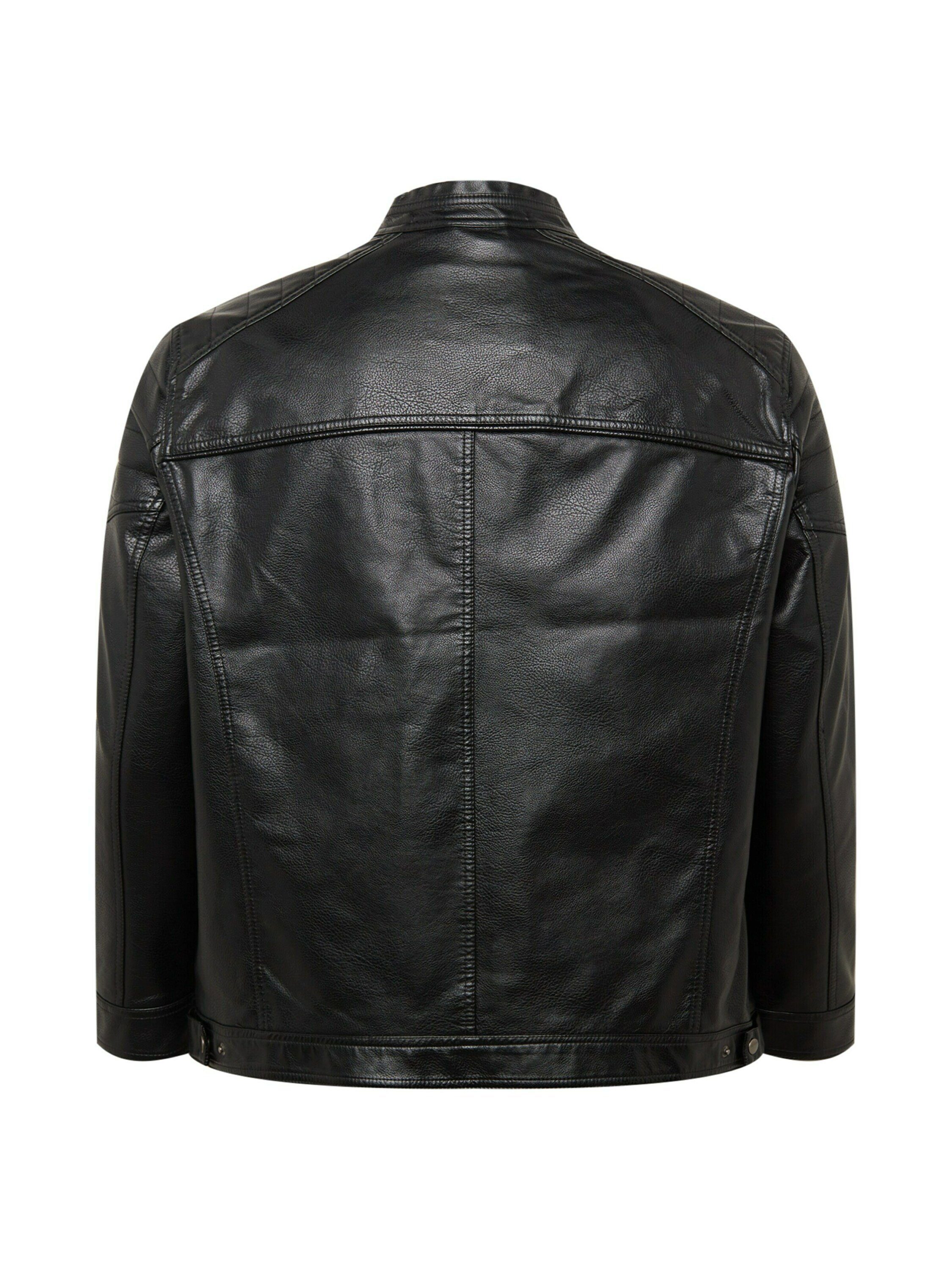 Jack & Jones PlusSize Bikerjacke Rocky (1-St) günstig online kaufen