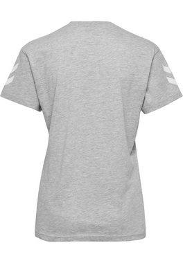 hummel T-Shirt (1-tlg) Plain/ohne Details, Seitenstreifen