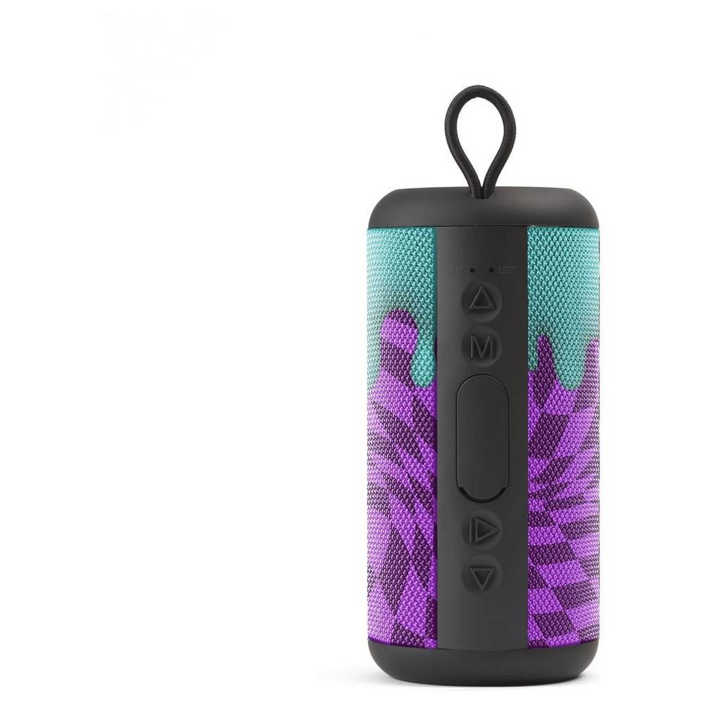 Cellularline Bluetooth® Lautsprecher AUX, tragbar Lila, Schwarz BTSPKMSVERTICAL243 Bluetooth-Lautsprecher