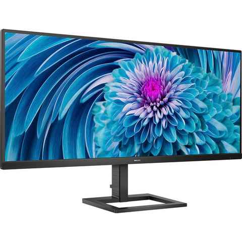 Philips 345E2AE/00 Gaming-Monitor (86,36 cm/34 ", 3440 x 1440 px, WQHD, 4 ms Reaktionszeit, 75 Hz, IPS)