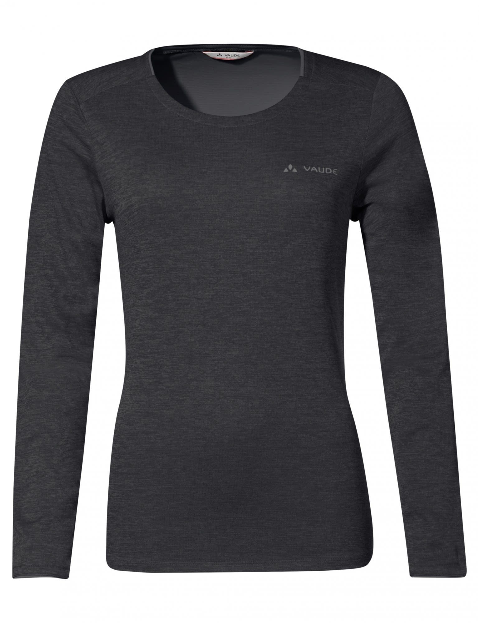 VAUDE Langarmshirt Vaude Womens Essential Long-sleeve T-shirt Damen Black